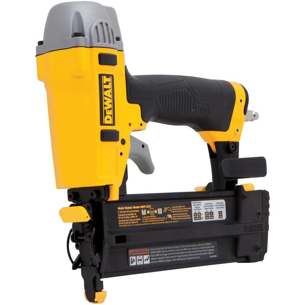 18-Gauge Pneumatic 2 in. Brad Nailer with Carrying Case - Super Arbor
