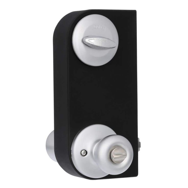 Tylo Satin Chrome Single Cylinder Entry Door Lock Deadbolt Combo Pack