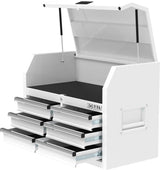 Kobalt 36-in W x 18-in H 6-Drawer Steel Tool Chest (White)