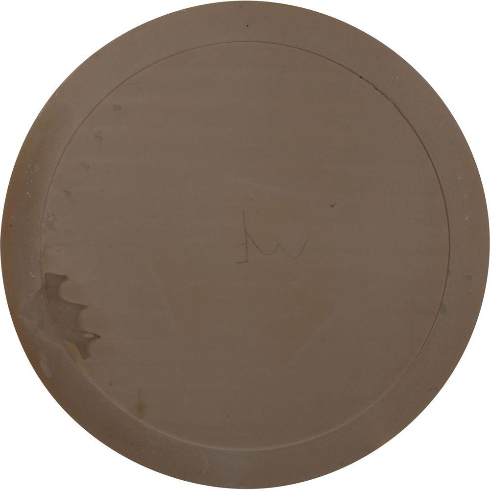 30 in. x 30 in. Round Primed Polyurethane Paintable Gable Louver Vent - Super Arbor