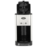 Brew Central 12-Cup Stainless Steel Drip Coffee Maker with Glass Carafe