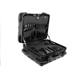 16 in. x 9 in. Military Ready Black Tool Case with 2 Pallets in Black - Super Arbor