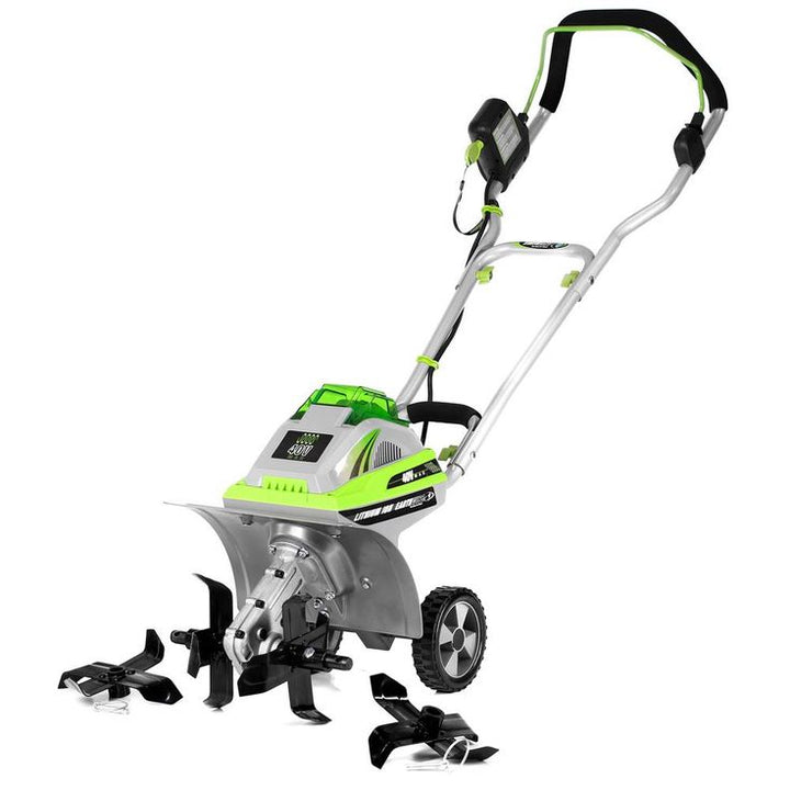 Earthwise 11 in. 40-Volt 4.0 Ah Electric Cordless Tiller/Cultivator