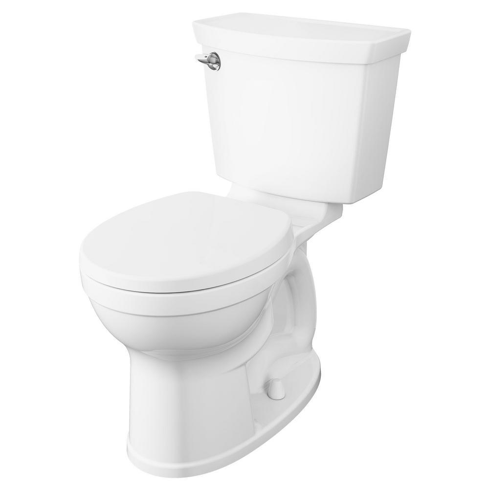 Champion 4 Max Tall Height 2-piece 1.28 GPF Single Flush Round Front Toilet in White with Slow Close Seat - Super Arbor
