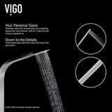 Brielle 70.5 in. 6-Jet High Pressure Shower Panel System with Rainhead Fixed Handheld Dual Shower in Stainless Steel