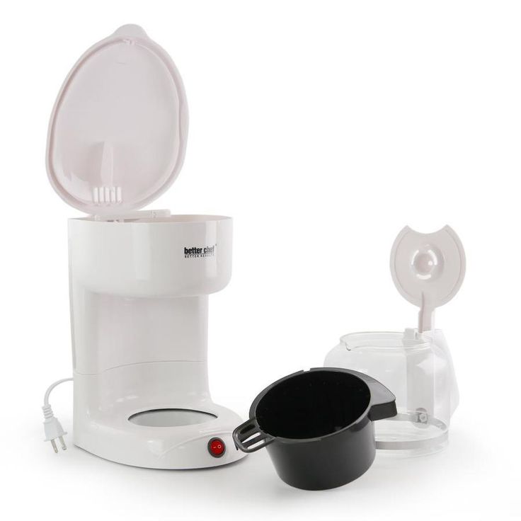 Better Chef 12-Cup White Residential Drip Coffee Maker