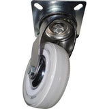 3 in. White Snow Swivel Caster with 132 lbs. Load Capacity (4-Pack) - Super Arbor