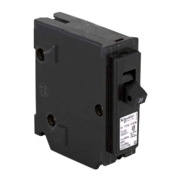 Square D Homeline 20-Amp 1-Pole Standard Trip Circuit Breaker