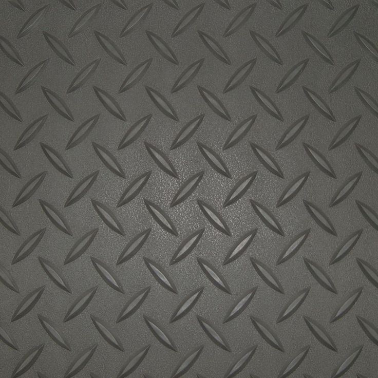 Diamond Deck 5 ft. x 35 ft. Charcoal Textured PVC Rollout Flooring