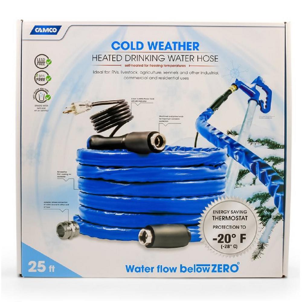 Camco 50 ft. Taste Pure Heated RV Drinking Hose - Super Arbor