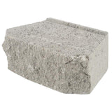 4 in. x 11.75 in. x 6.75 in. Pewter Concrete Retaining Wall Block - Super Arbor