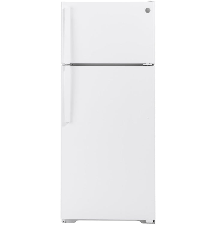 GE 17.5 cu. ft. Top Freezer Refrigerator in White, GTS18HGNRWW