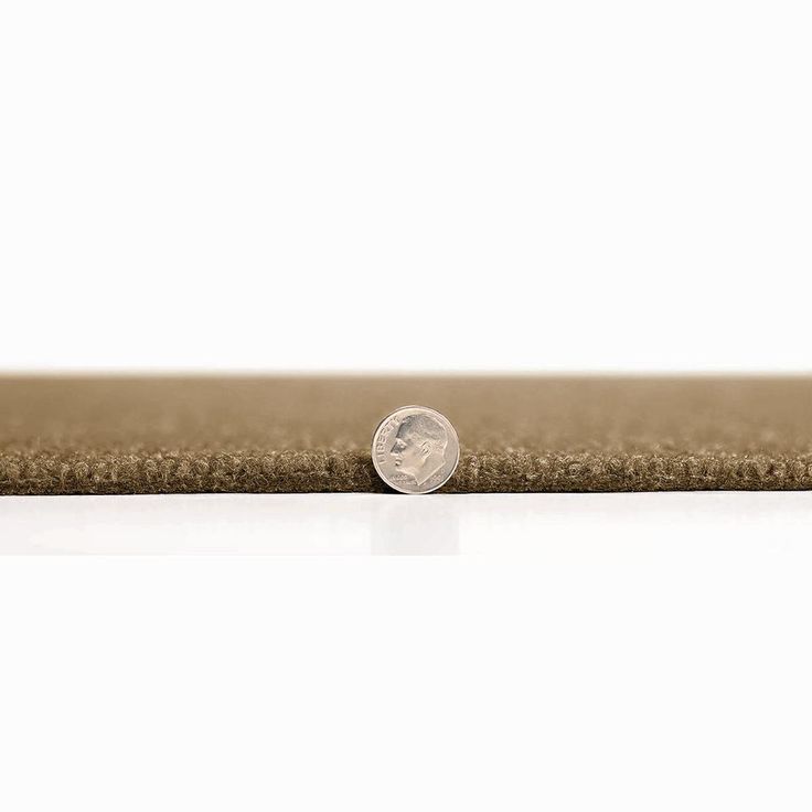 Foss Peel and Stick First Impressions Chestnut Ribbed Texture 24 in. x 24 in. Commercial Carpet Tile (15-tile / case)