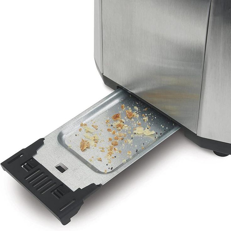 Stainless Steel 2 Slice Toaster with Extra Wide Slots