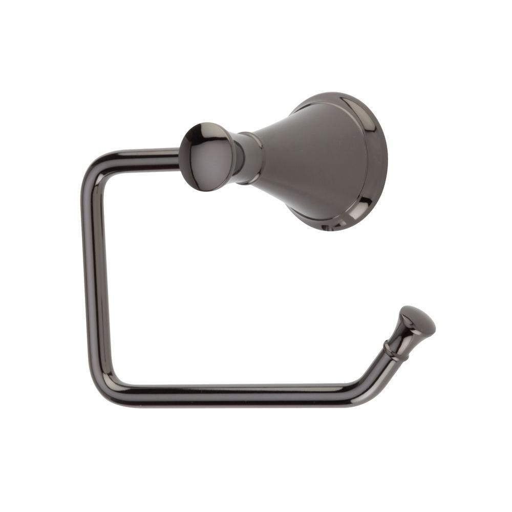 Pasadena Single Post Toilet Paper Holder in Slate - Super Arbor