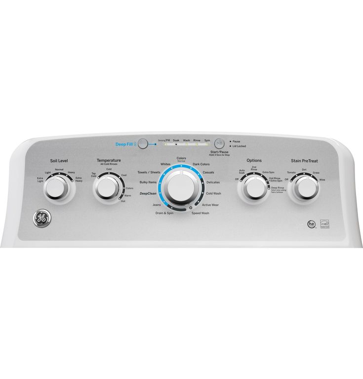 GE 4.6-cu ft High Efficiency Top-Load Washer (White) ENERGY STAR