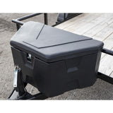 18 in. x 19 in. x 36 in. Matte Black Plastic Trailer Tongue Truck Tool Box - Super Arbor