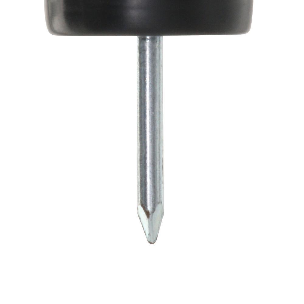 3/4 in. Nail-On Cushion Glides with Plastic Base (4 per Pack) - Super Arbor
