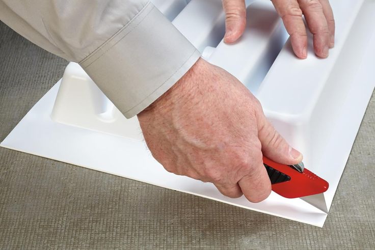 Rev-A-Shelf Large White Polymer Utility Tray