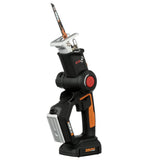 POWER SHARE AXIS 20-Volt Lithium-Ion Convertible Jigsaw and Reciprocating Saw in One - Super Arbor