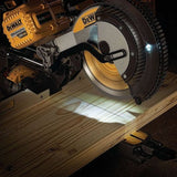FLEXVOLT 120-Volt MAX Lithium-Ion Cordless Brushless 12 in. Sliding Miter Saw w/ (2) Batteries 2Ah and Bonus Radio