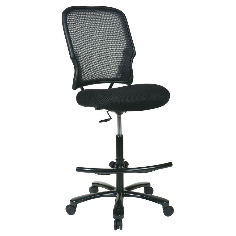 Black Adjustable Drafting Chair Arms - Super Arbor