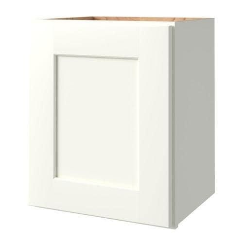 allen + roth Aveley 15-in W x 18.125-in H x 12-in D Linen Maple Door Wall Semi-Custom Cabinet