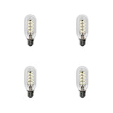 Feit Electric 40-Watt Equivalent T14 Dimmable LED Clear Glass Vintage Edison Light Bulb With Spiral Filament Warm White (4-Pack)