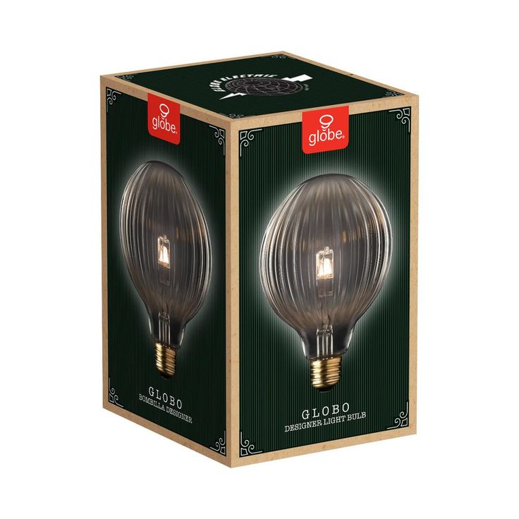 Globe Electric 40W Designer Vintage Globo Halogen Light Bulb