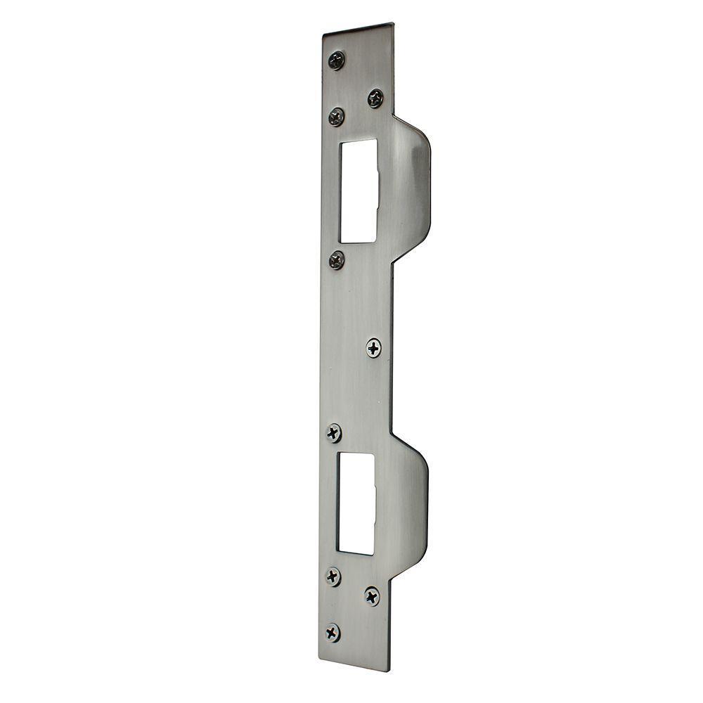 Satin Nickel Security Latch Strike - Super Arbor