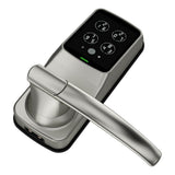 Model-S Satin Nickel Smart Touchscreen Keypad Door Latch Lock with Bluetooth - Super Arbor