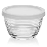 8-piece Small Glass Bowl Set with Lids