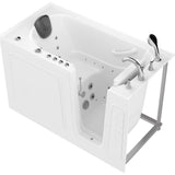 Safe Premier 59 in. Right Drain Walk-in Air and Whirlpool Bathtub in White - Super Arbor