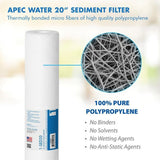 Commercial Grade 20 in. x 2.5 in., 5 Micron High Capacity Sediment Pre-Filter