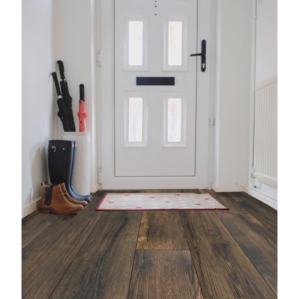 Smoked Hickory 8 in. x 36 in. Porcelain Floor and Wall Tile (122.4 sq. ft./Pack) - Super Arbor