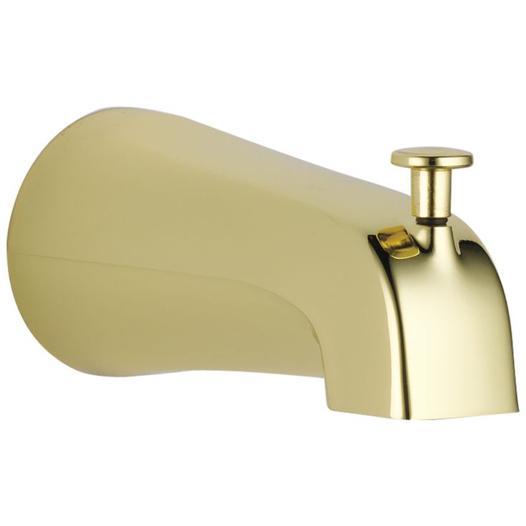 Delta Polished Brass Bathtub Spout with Diverter