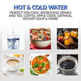 Hot and Cold Top Loading Water Dispenser in Black