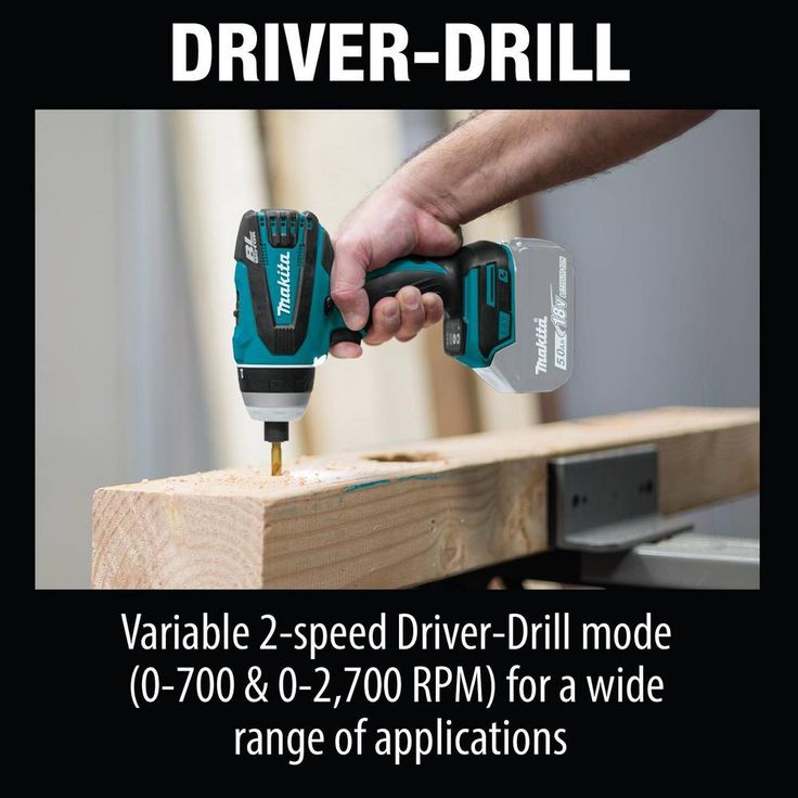18-Volt LXT Lithium-Ion Brushless Cordless Hybrid 4-Function Impact Hammer Driver Drill (Tool Only)