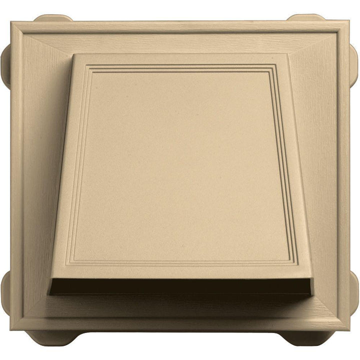 6 in. Hooded Siding Vent #012-Dark Almond - Super Arbor
