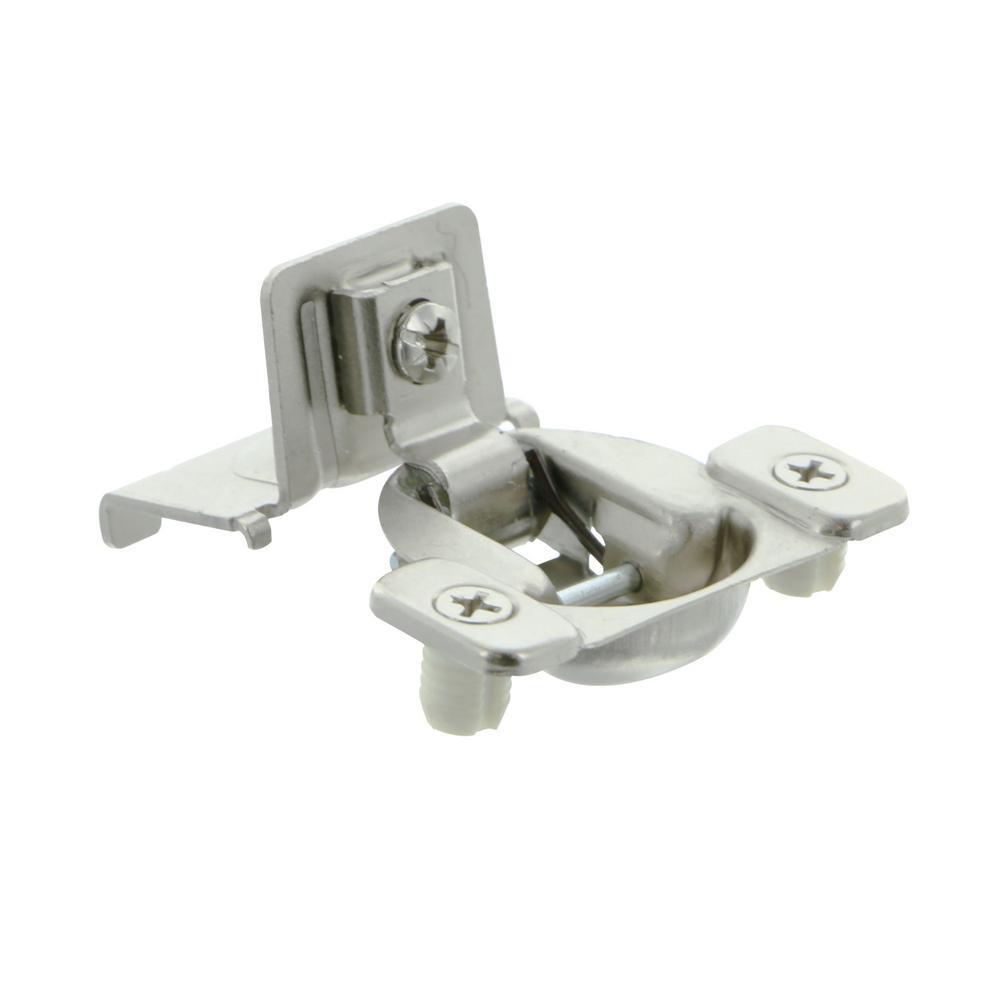Half Overlay 105 Deg. Opening Concealed Hinge For Framed Cabinets (2-Pack) - Super Arbor