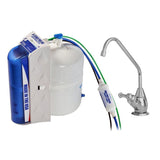 Pro 6-Stage Under Countertop Reverse Osmosis Drinking Water Filtration System with Polished Chrome Faucet Dispenser
