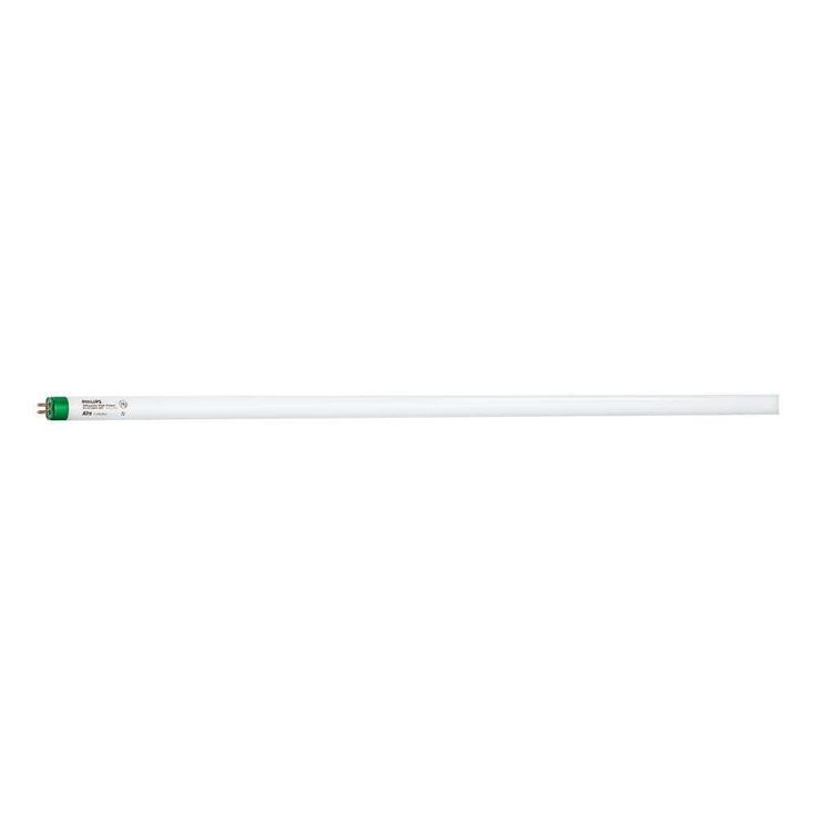 54-Watt 46 in. High Output Linear T5 Fluorescent Tube Light Bulb, Cool White (4100K) (1-Bulb)