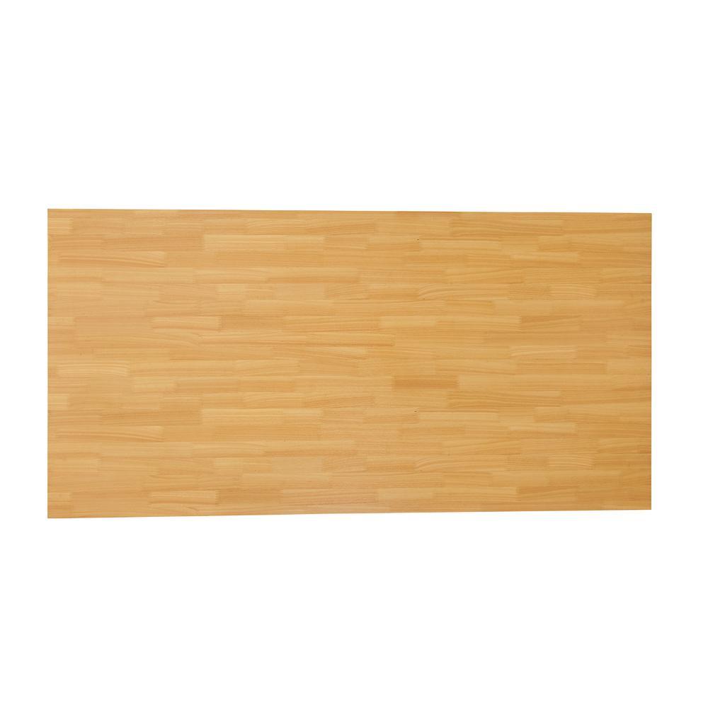 Christy Oak/White Counter Storage Table - Super Arbor