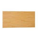Christy Oak/White Counter Storage Table - Super Arbor