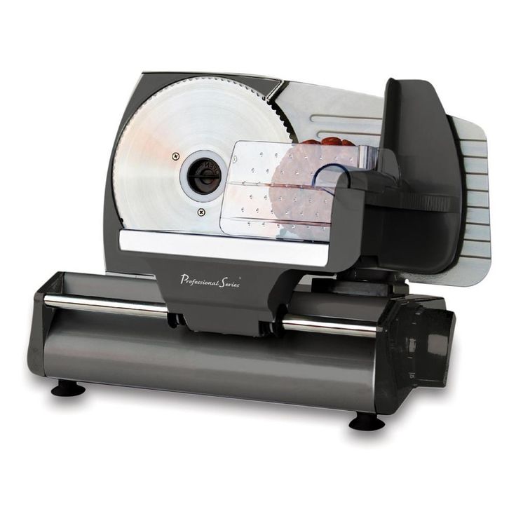 Professional Series Stainless Steel Meat Slicer