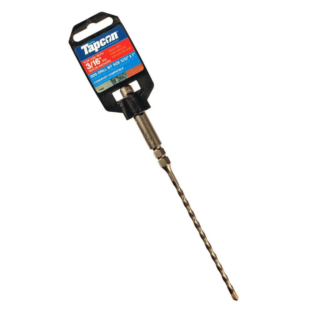 3/16 in. x 7 in. SDS Carbide Drill Bit - Super Arbor