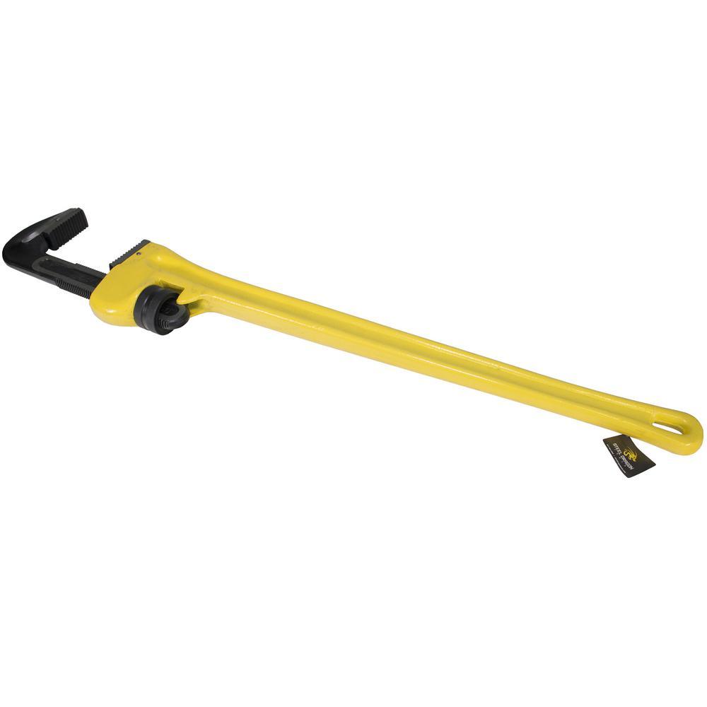 60 in. Cast Iron Straight Pipe Wrench - Super Arbor
