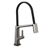 Pivotal Single-Handle Pull-Down Sprayer Kitchen Faucet with MagnaTite Docking in Arctic Stainless - Super Arbor