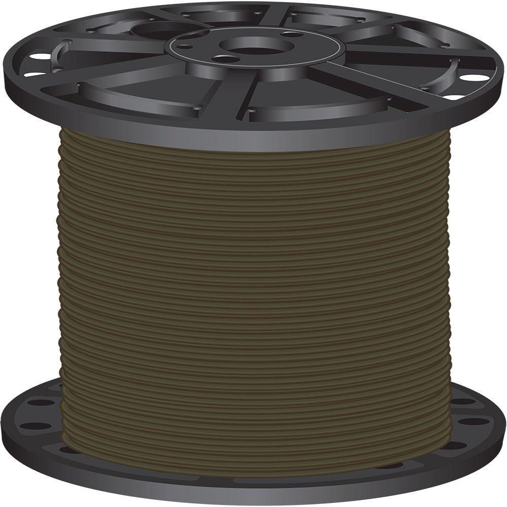 500 ft. 8 Black Stranded CU SIMpull THHN Wire - Super Arbor