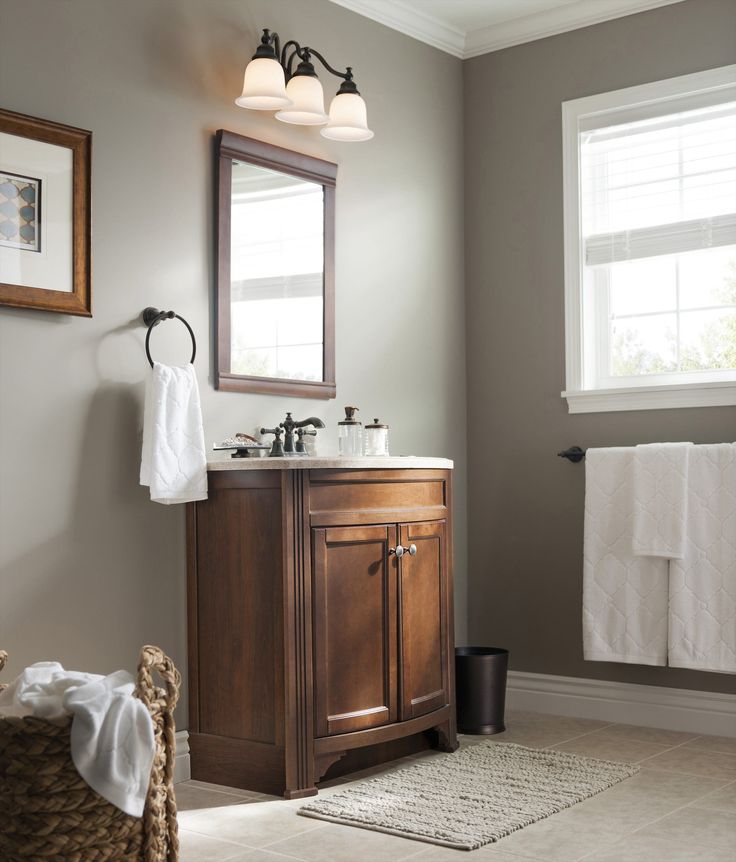 Style Selections Delyse 30-in Auburn Single Sink Bathroom Vanity with Cappuccino Solid Surface Top